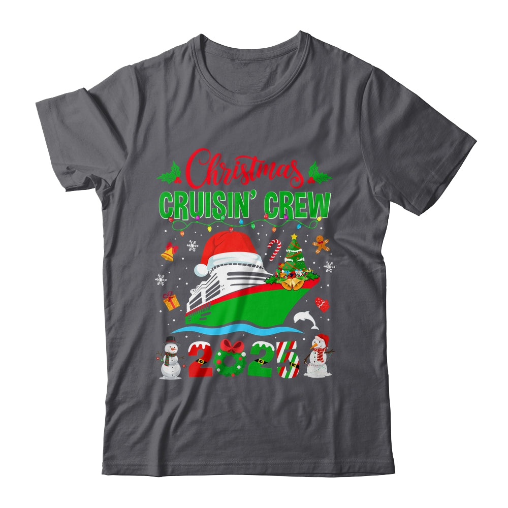 Merry Cruisemas Cruise 2025 Funny Christmas Cruisin Crew Shirt & Sweatshirt | siriusteestore
