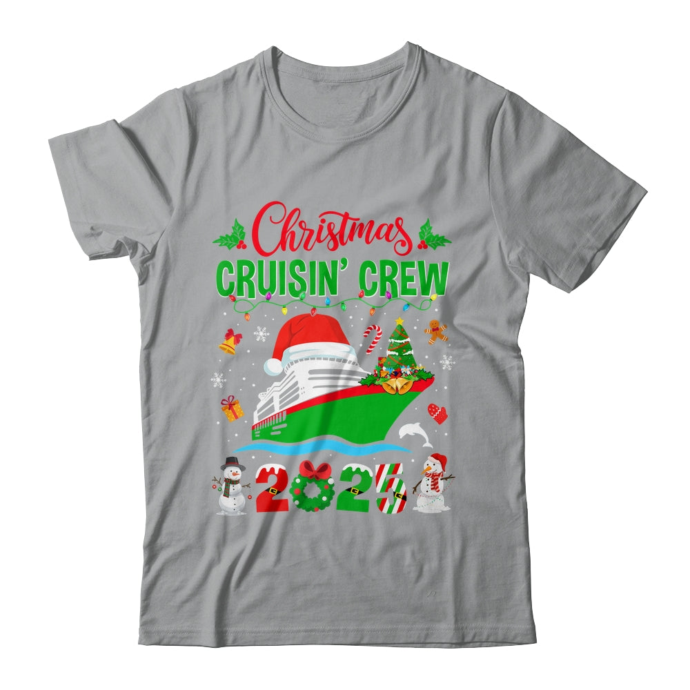 Merry Cruisemas Cruise 2025 Funny Christmas Cruisin Crew Shirt & Sweatshirt | siriusteestore