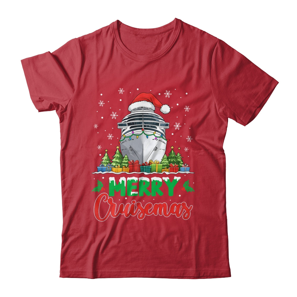 Merry Cruisemas Funny Vacation Cruise Ship Christmas Holiday Shirt & Sweatshirt | siriusteestore