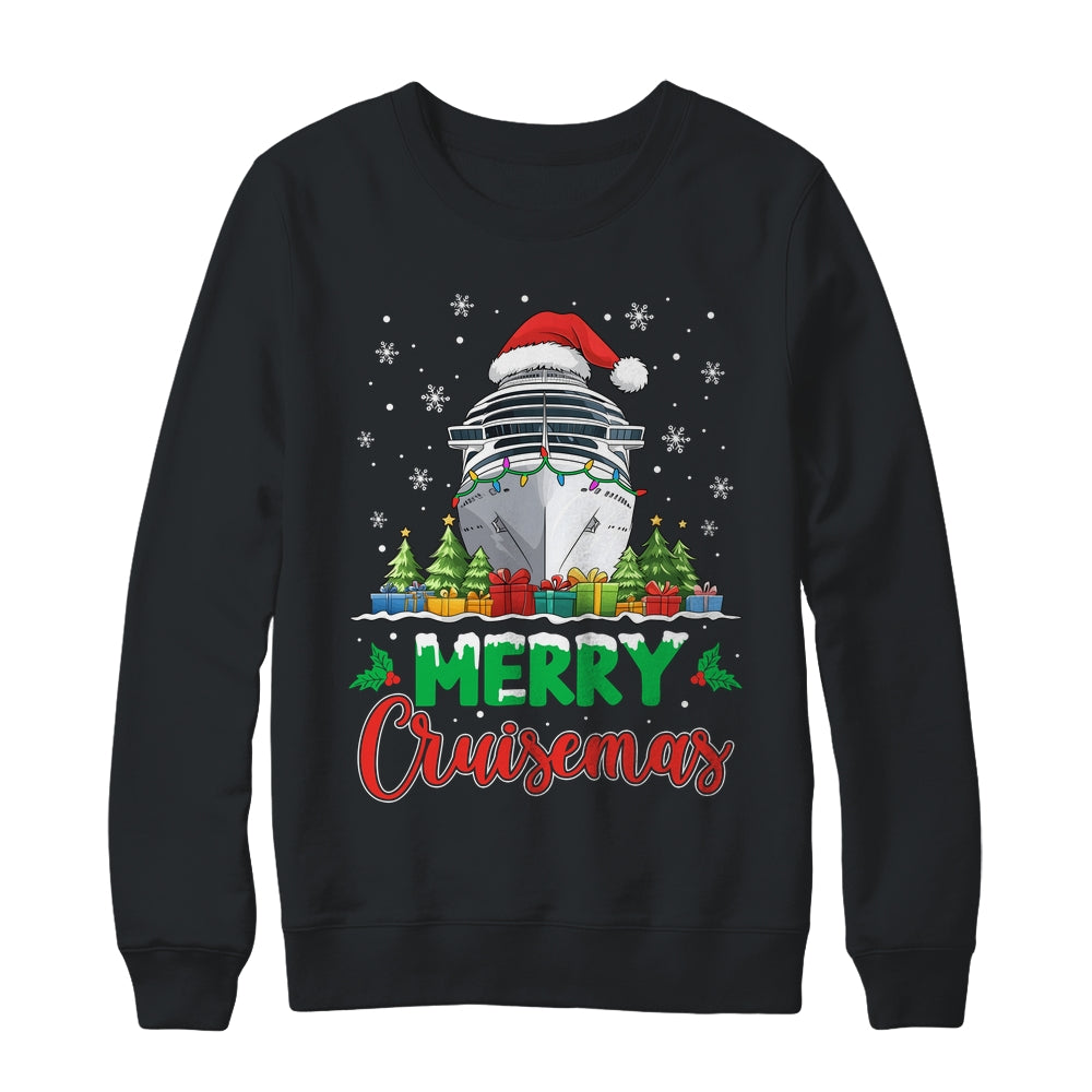 Merry Cruisemas Funny Vacation Cruise Ship Christmas Holiday Shirt & Sweatshirt | siriusteestore