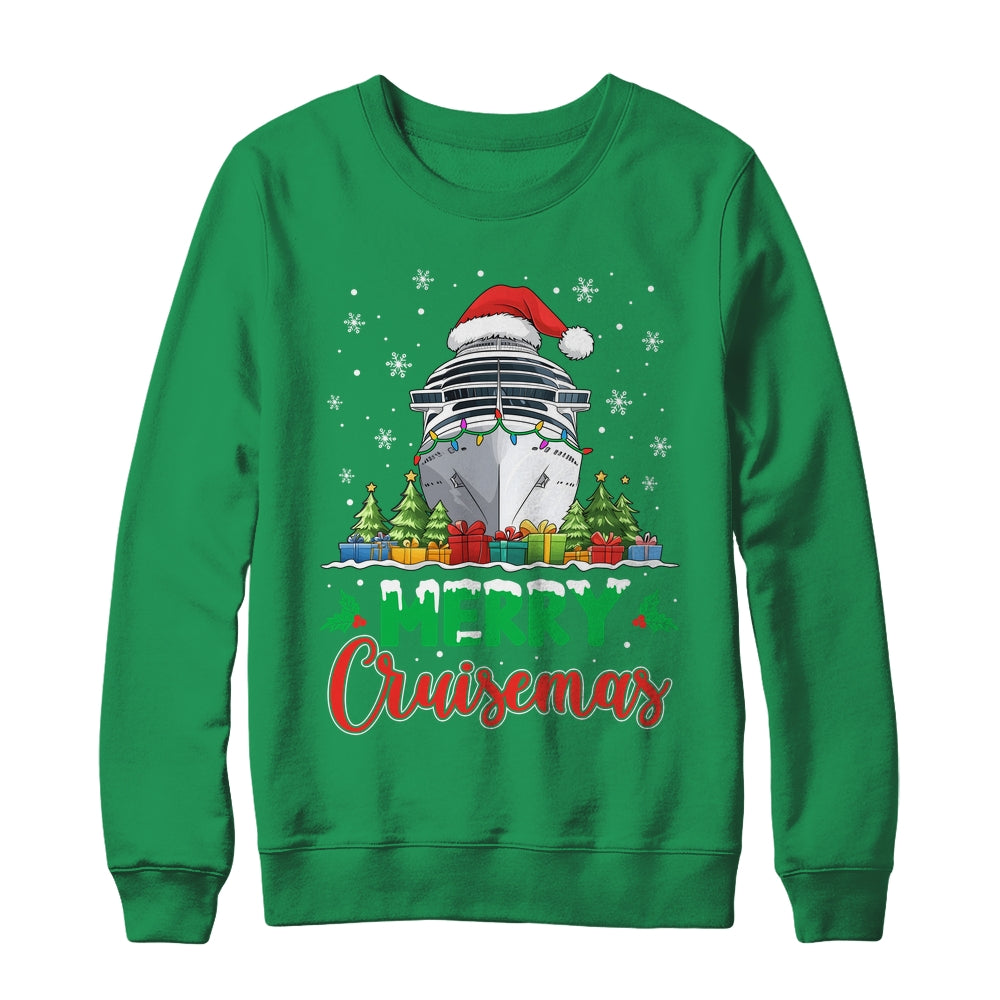 Merry Cruisemas Funny Vacation Cruise Ship Christmas Holiday Shirt & Sweatshirt | siriusteestore