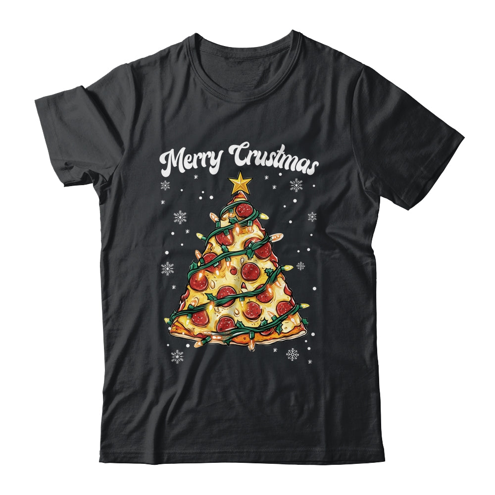 Merry Crustmas Pizza Christmas Tree Xmas Kids Men Women Shirt & Sweatshirt | siriusteestore