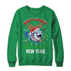 Merry Fishmas And A Crappie New Year Funny Fishing Pun Shirt & Sweatshirt | siriusteestore