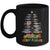 Merry Fishmas Funny Christmas Tree Lights Fishing Rod Fish Mug | siriusteestore