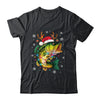 Merry Fishmas Santa Fishing Funny Fisherman Lovers Christmas Shirt & Sweatshirt | siriusteestore