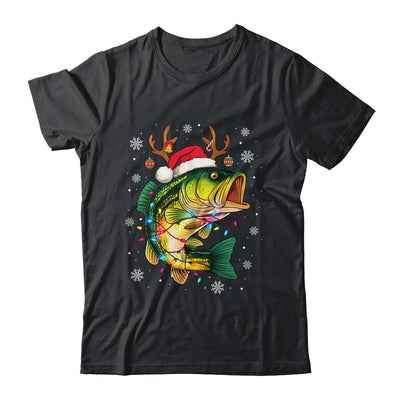 Merry Fishmas Santa Fishing Funny Fisherman Lovers Christmas Shirt & Sweatshirt | siriusteestore