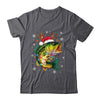 Merry Fishmas Santa Fishing Funny Fisherman Lovers Christmas Shirt & Sweatshirt | siriusteestore