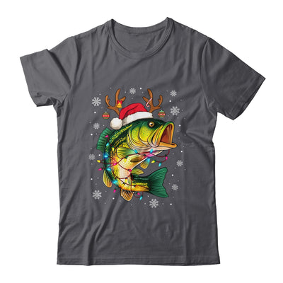 Merry Fishmas Santa Fishing Funny Fisherman Lovers Christmas Shirt & Sweatshirt | siriusteestore