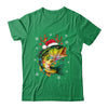 Merry Fishmas Santa Fishing Funny Fisherman Lovers Christmas Shirt & Sweatshirt | siriusteestore