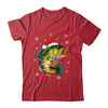 Merry Fishmas Santa Fishing Funny Fisherman Lovers Christmas Shirt & Sweatshirt | siriusteestore