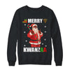 Merry Kwanzaa Santa Black Christmas African American Shirt & Sweatshirt | siriusteestore