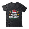 Merry Mail Lady Christmas Santa Postal Worker Mail Carrier Shirt & Sweatshirt | siriusteestore