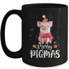 Merry Pigmas Funny Pig Christmas Pajama For Pig Lover Mug | siriusteestore