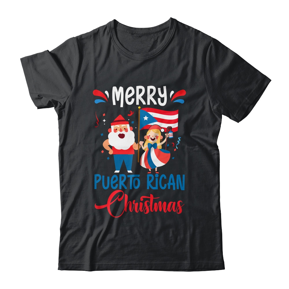 Merry Puerto Rican Christmas Puerto Rico Christmas Shirt & Sweatshirt | siriusteestore