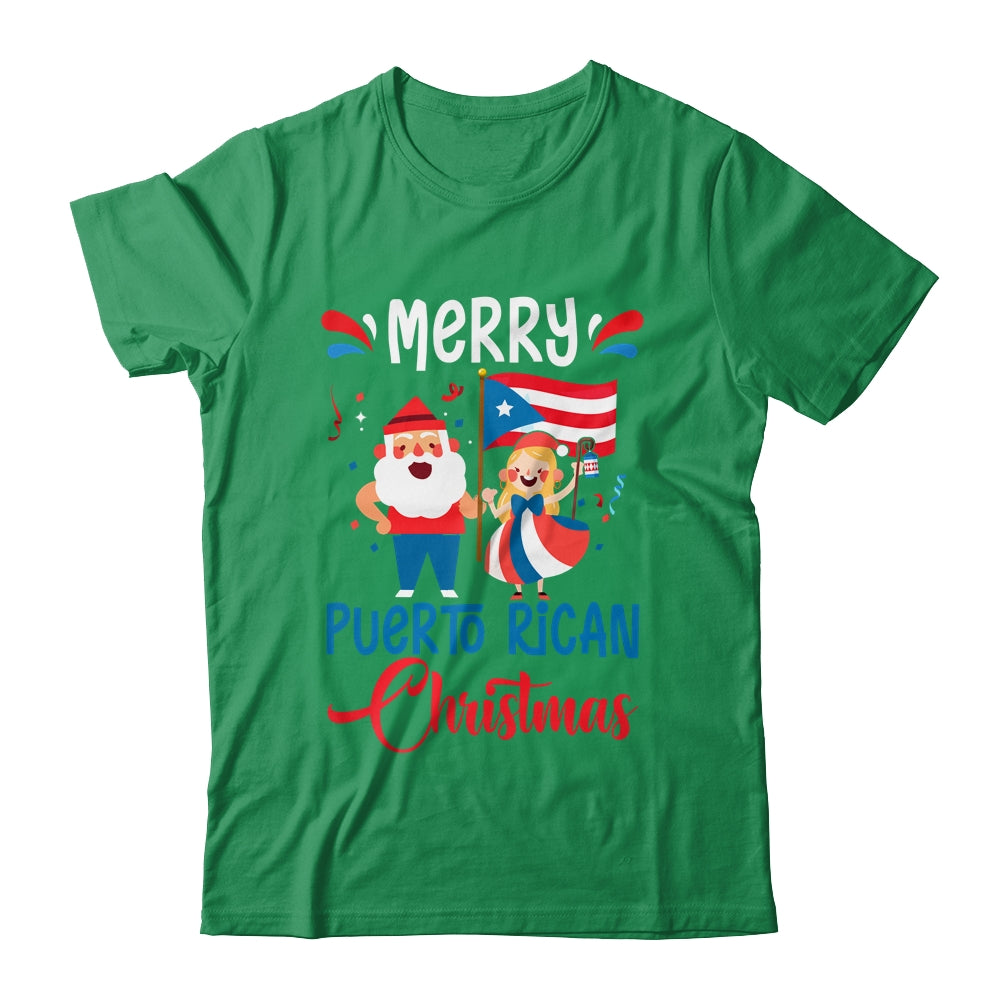 Merry Puerto Rican Christmas Puerto Rico Christmas Shirt & Sweatshirt | siriusteestore