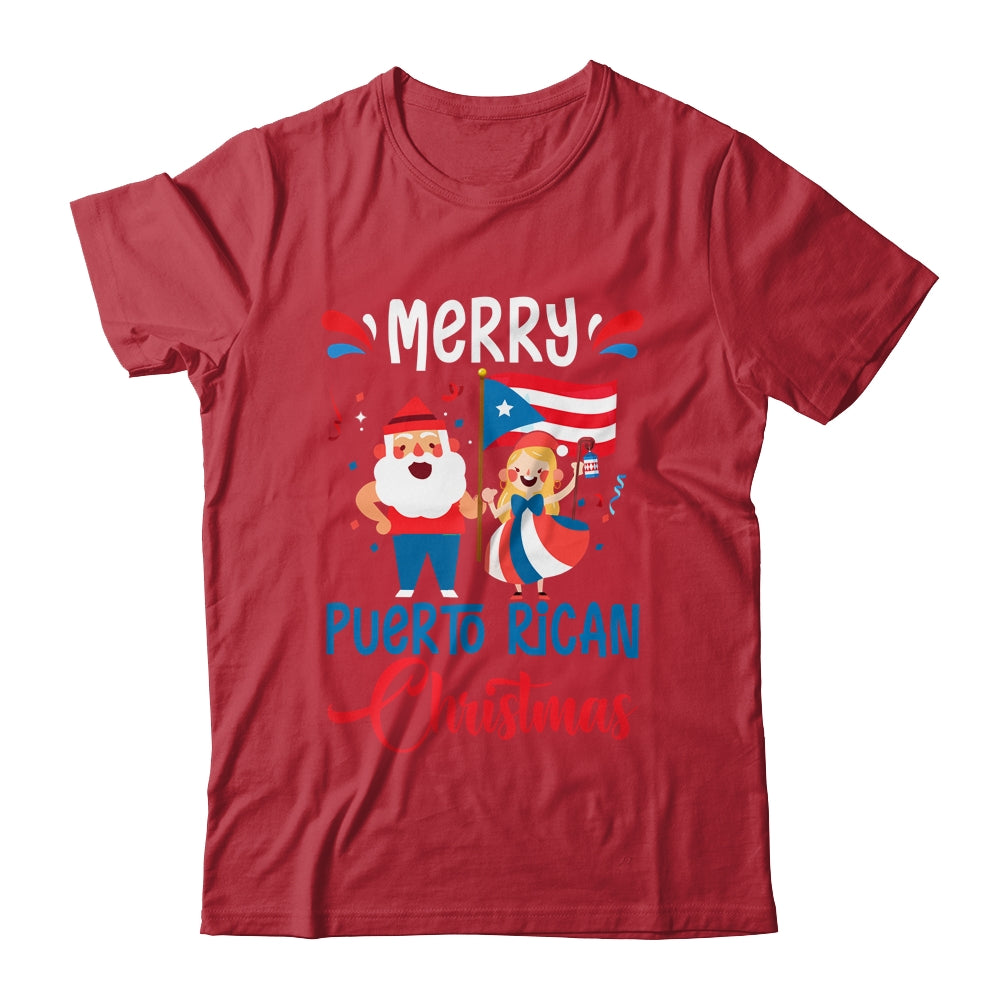Merry Puerto Rican Christmas Puerto Rico Christmas Shirt & Sweatshirt | siriusteestore