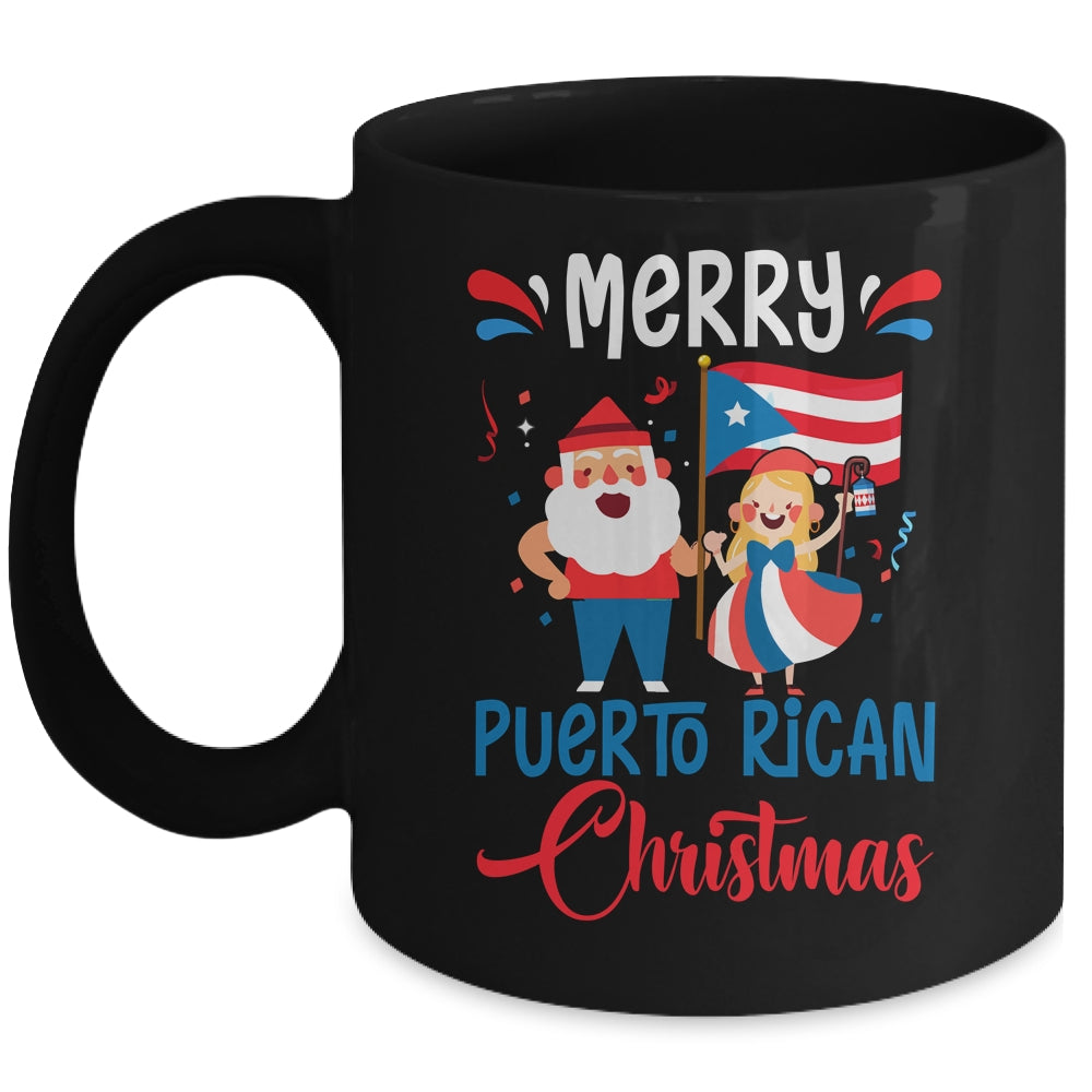 Merry Puerto Rican Christmas Puerto Rico Christmas Mug | siriusteestore