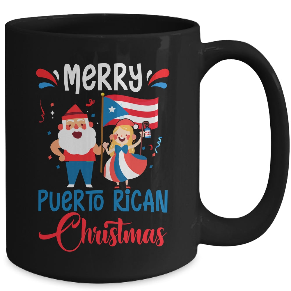 Merry Puerto Rican Christmas Puerto Rico Christmas Mug | siriusteestore