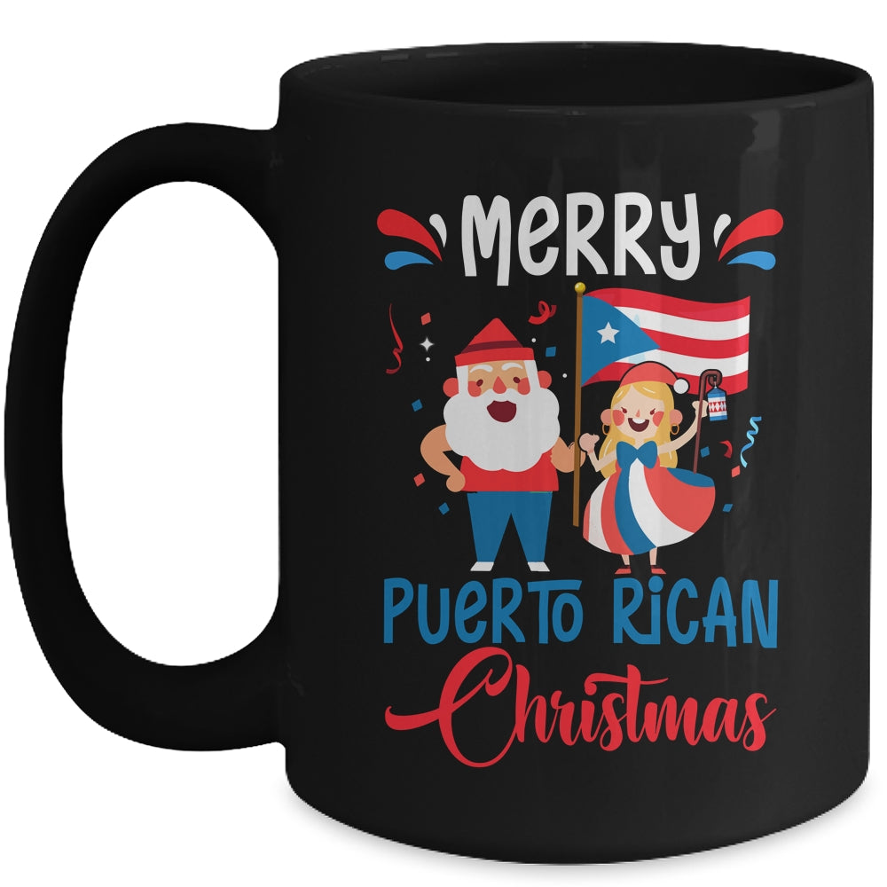 Merry Puerto Rican Christmas Puerto Rico Christmas Mug | siriusteestore