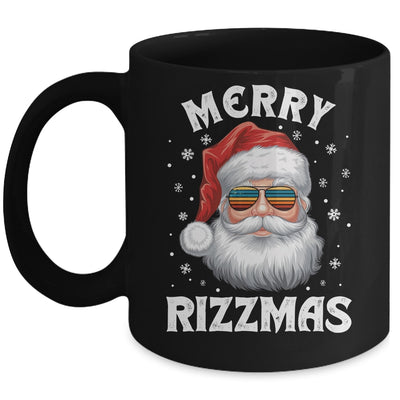 Merry Rizzmas Funny Christmas Santa Claus Kids Teens School Mug | siriusteestore