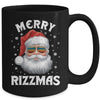Merry Rizzmas Funny Christmas Santa Claus Kids Teens School Mug | siriusteestore