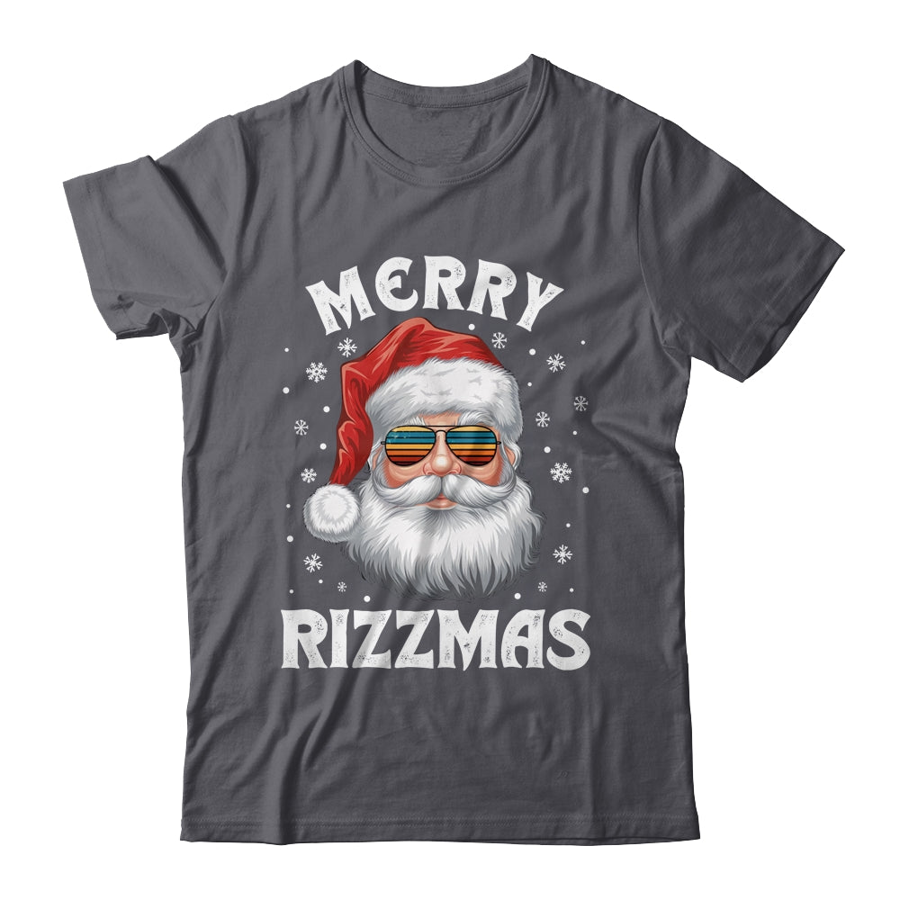 Merry Rizzmas Funny Christmas Santa Claus Kids Teens School Shirt & Sweatshirt | siriusteestore