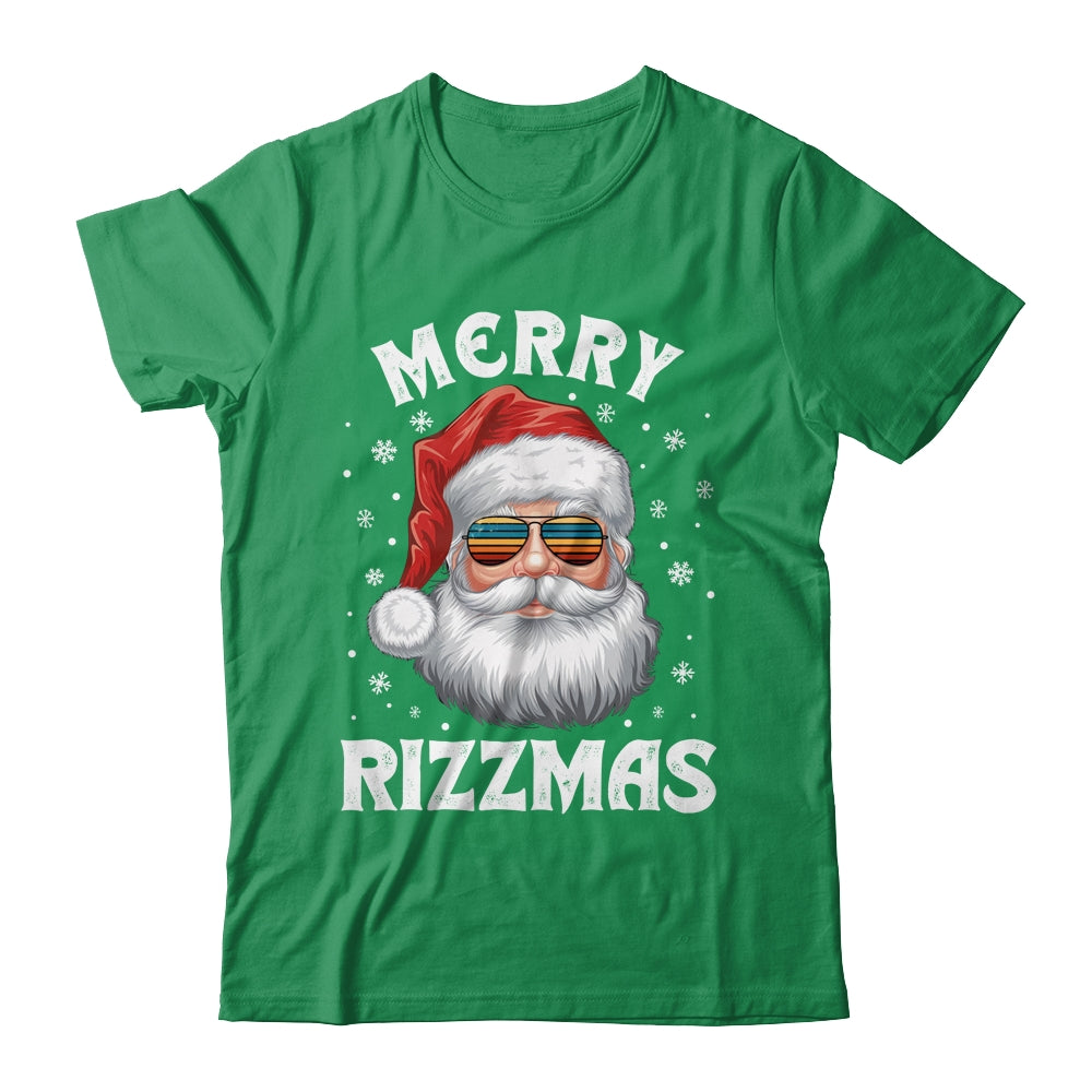 Merry Rizzmas Funny Christmas Santa Claus Kids Teens School Shirt & Sweatshirt | siriusteestore