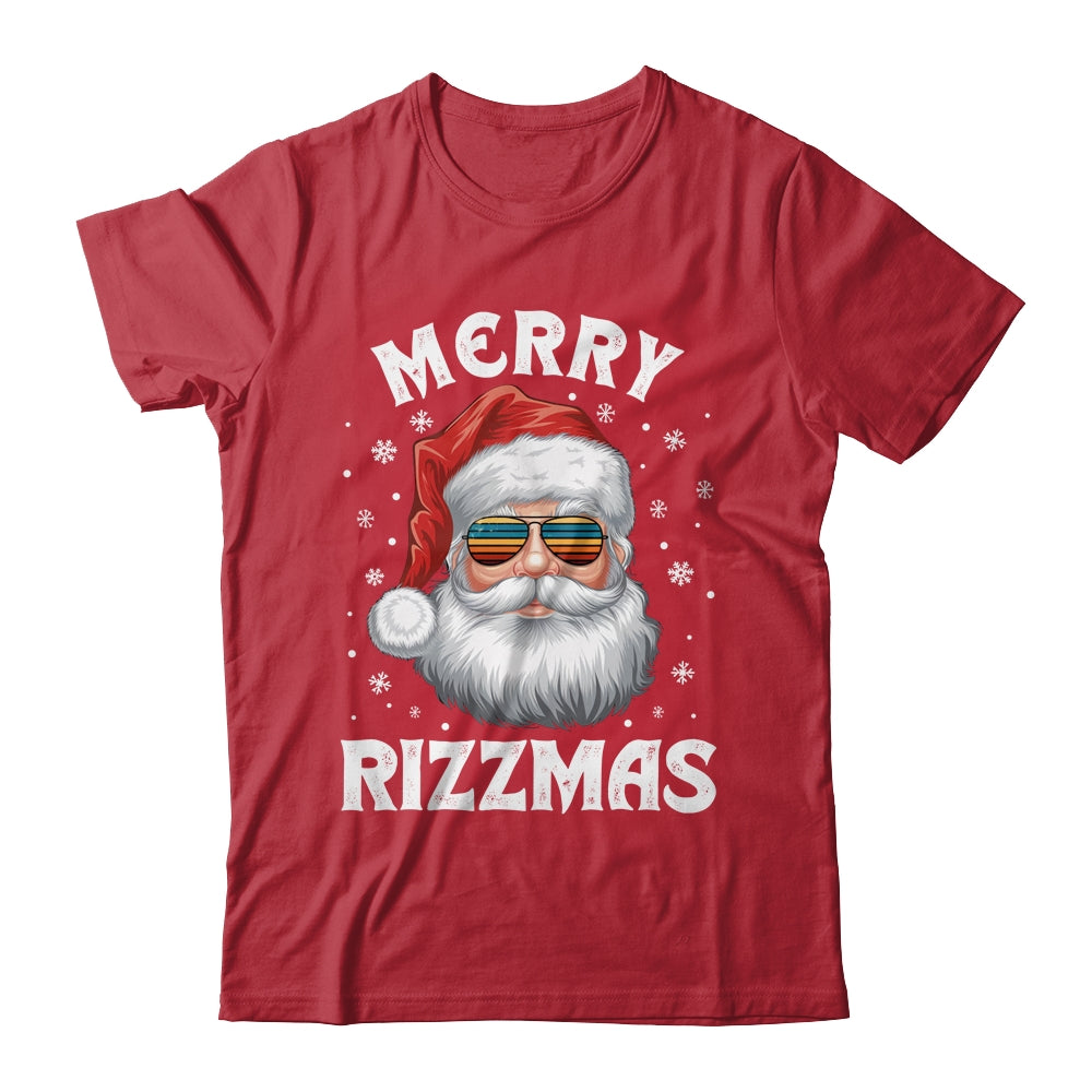 Merry Rizzmas Funny Christmas Santa Claus Kids Teens School Shirt & Sweatshirt | siriusteestore