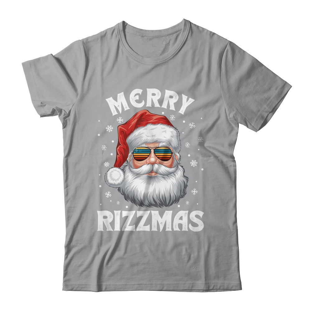 Merry Rizzmas Funny Christmas Santa Claus Kids Teens School Shirt & Sweatshirt | siriusteestore