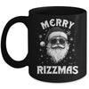 Merry Rizzmas Kids Teens School Funny Christmas Santa Claus Mug | siriusteestore