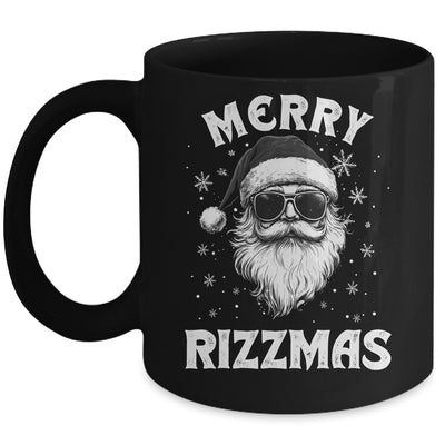 Merry Rizzmas Kids Teens School Funny Christmas Santa Claus Mug | siriusteestore