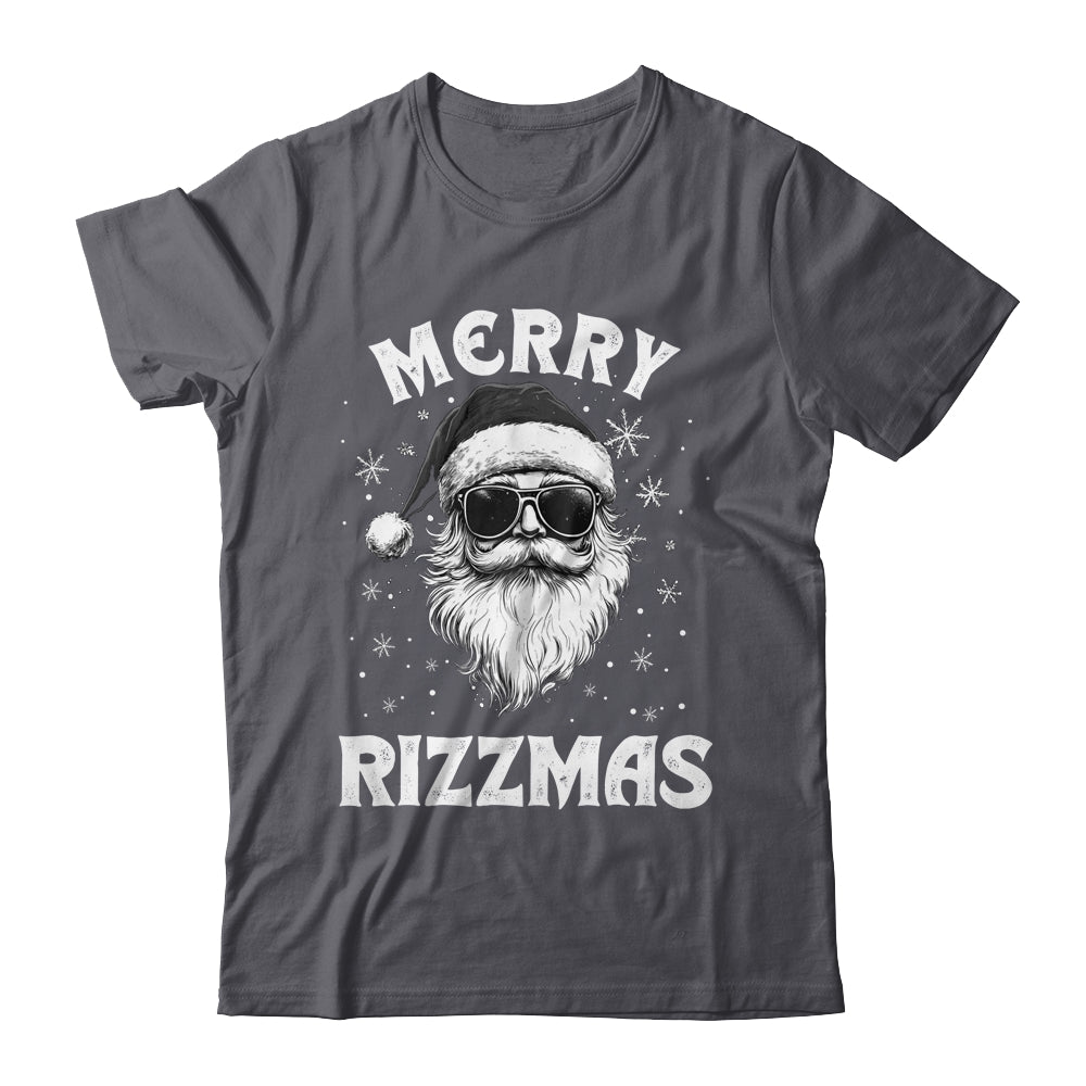 Merry Rizzmas Kids Teens School Funny Christmas Santa Claus Shirt & Sweatshirt | siriusteestore