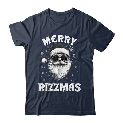 Merry Rizzmas Kids Teens School Funny Christmas Santa Claus Shirt & Sweatshirt | siriusteestore