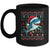 Merry Sharkmas Santa Shark Ugly Christmas Lights Xmas Mug | siriusteestore