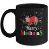 Merry Slothmas Sloth Xmas Merry Christmas For Sloth Lovers Mug | siriusteestore