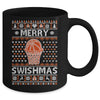 Merry Swishmas Xmas Ugly Christmas Basketball Lover Men Mug | siriusteestore