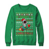 Merry Ugly Christmas Santa Hat Astronaut Riding Rocket Xmas Shirt & Sweatshirt | siriusteestore