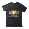 Messy Bun Mom Of Both Baseball Softball Mom Mothers Day Shirt & Tank Top | siriusteestore
