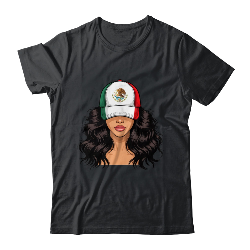 Mexican Girl Mexico Flag Proud Mexican Women Shirt & Tank Top | siriusteestore