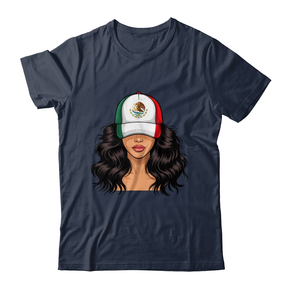 Mexican Girl Mexico Flag Proud Mexican Women Shirt & Tank Top | siriusteestore