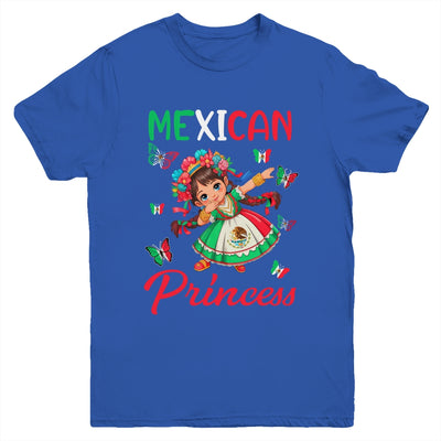 Mexican Princess Flag Latina Mexicana For Girls Kids Youth Shirt | siriusteestore