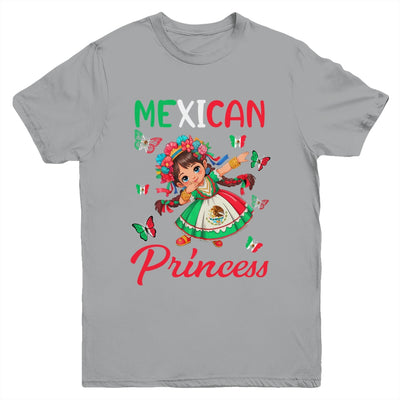 Mexican Princess Flag Latina Mexicana For Girls Kids Youth Shirt | siriusteestore