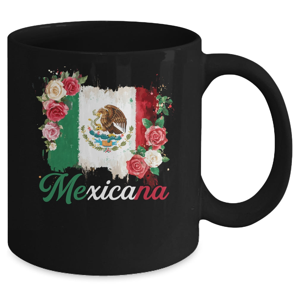 Mexicana Latina Mexico Flag Mexican Girl Mexico Women Mug | siriusteestore