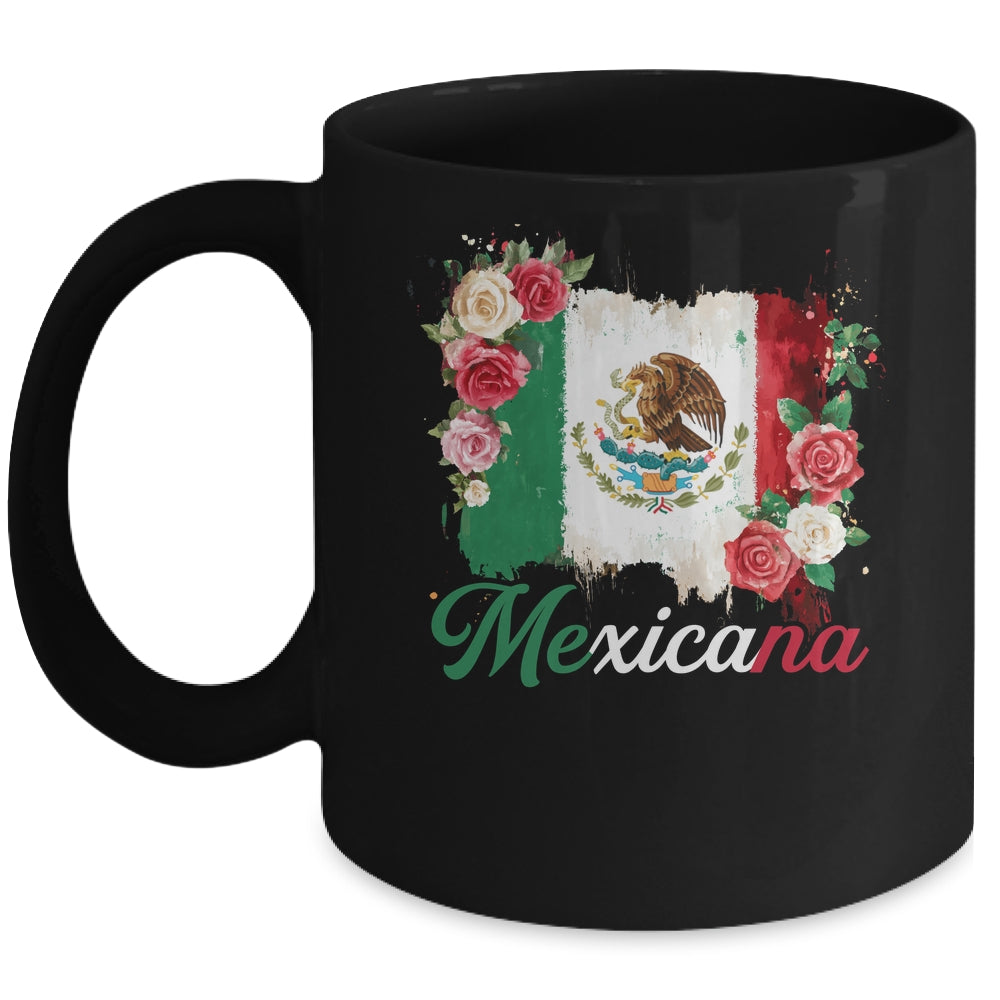 Mexicana Latina Mexico Flag Mexican Girl Mexico Women Mug | siriusteestore