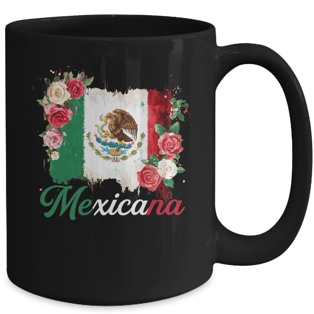 Mexicana Latina Mexico Flag Mexican Girl Mexico Women Mug | siriusteestore