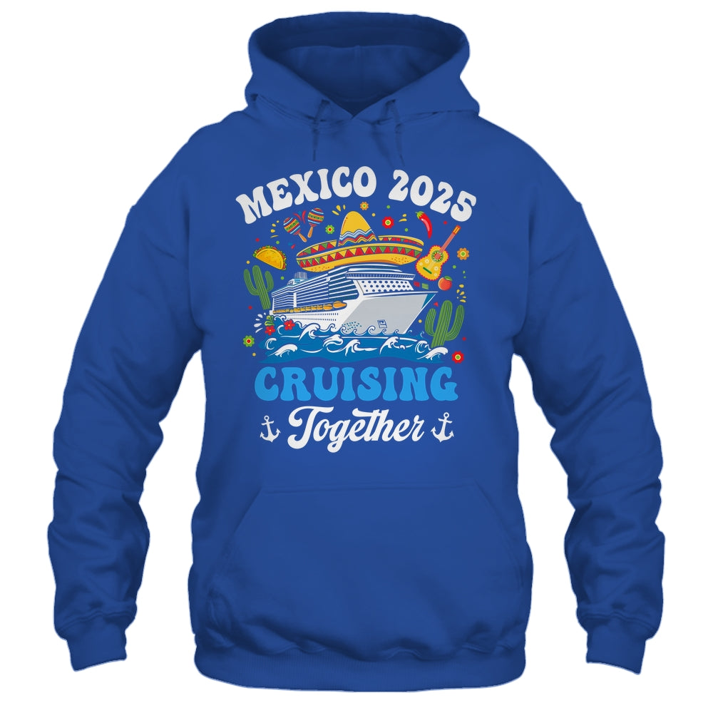 Mexico 2025 Cruising Together Family Matching Cruise Trip Shirt & Tank Top | siriusteestore