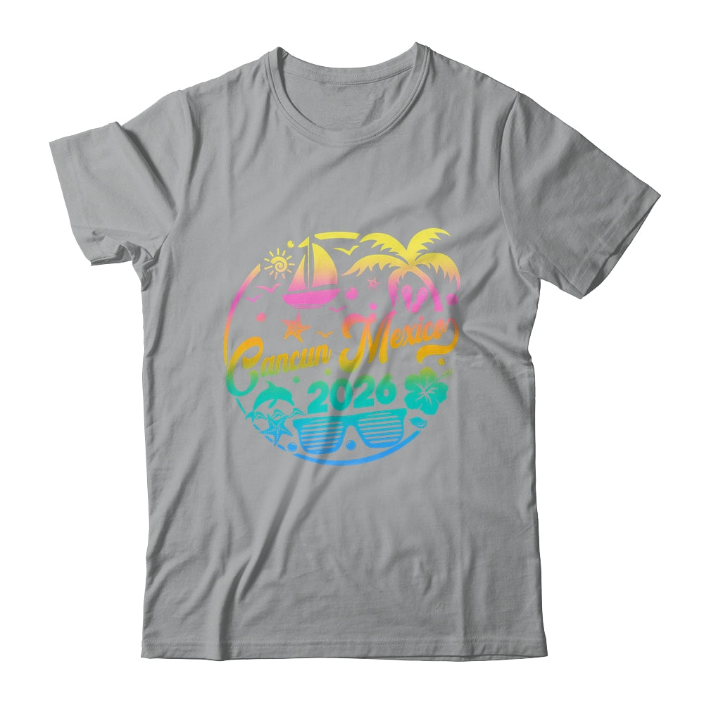 Mexico 2026 Family Vacation Beach Matching Group Shirt & Tank Top | siriusteestore