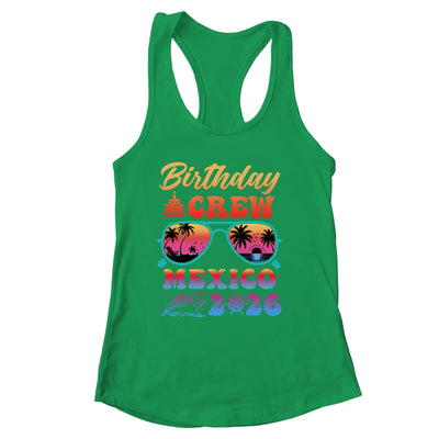 Mexico Birthday Crew Vacation Cruise 2026 Summer Trip Group Shirt & Tank Top | siriusteestore