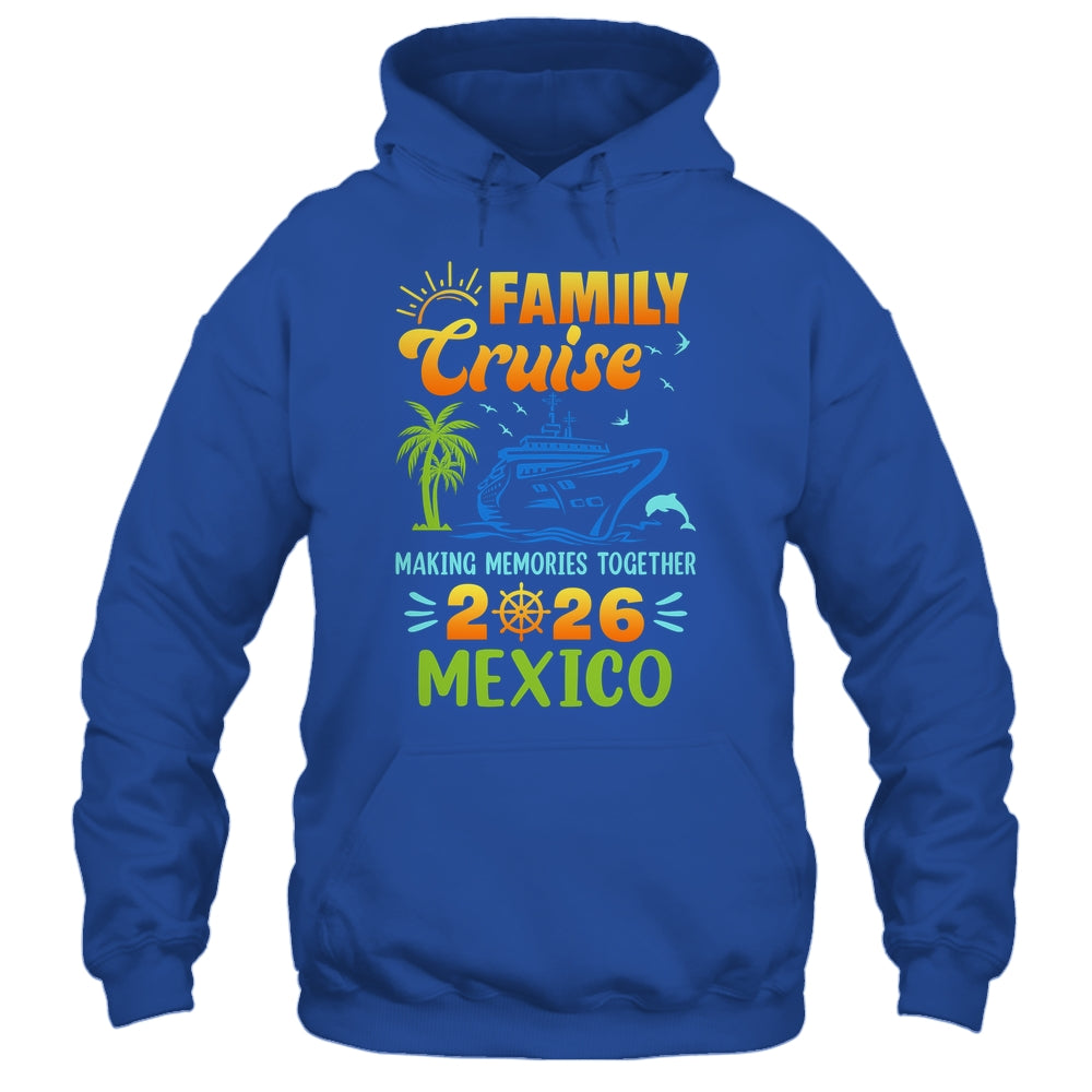 Mexico Cruise 2026 Family Friends Group Vacation Matching Shirt & Tank Top | siriusteestore