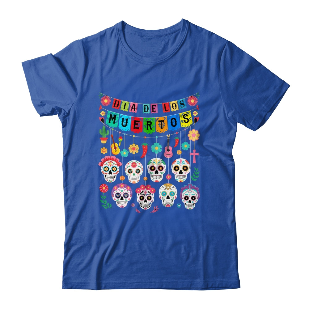 Mexico Dia De Los Muertos Funny Day Of Dead Hanging Skulls Shirt & Hoodie | siriusteestore